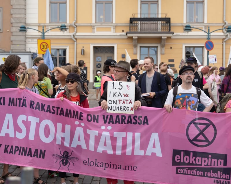 Elokapina otti käyttöön uuden rekrytointikeinon – tavoitteena historiallisen suuri kansalaistottelemattomien määrä post image